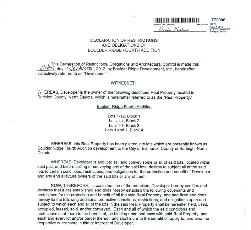 screenshot of 4th covenants document