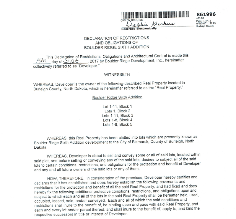 screenshot of 6th covenants document